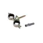 COLIER DUBLU + PREZON SI DIBLU PT.FIXARE TEAVA  CUPRU CT-CD15