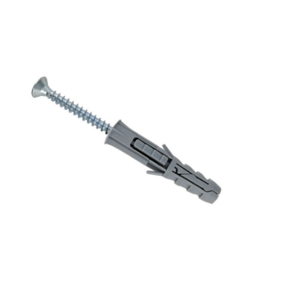 DIBLU DIN POLIP. CU SURUB KRX 6X40 KRX-640