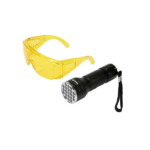 KIT LANTERNA LED UV+OCHELARI YT-08581