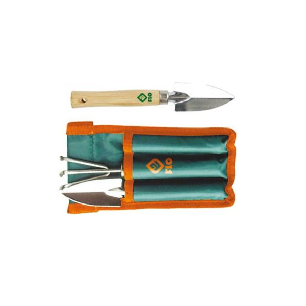 SET 3 UNELTE CROMATE FLO 99028