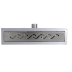 VEN-S607E RIGOLA DIN INOX WAVES 600*70