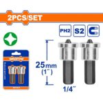 WF-SET BITI CU OPRITOR PH2 25MM 2BUC