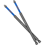 WF-SET BITI IMPACT PH2 200MM 2BUC